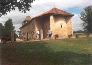 Le coeur de Notre Dame des cycliste vue de L'ext�rieur